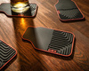 Coasters 4 pcs set CAR MAT