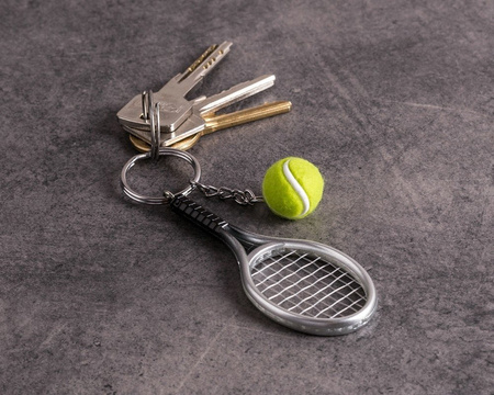 Sport keychain - tennis