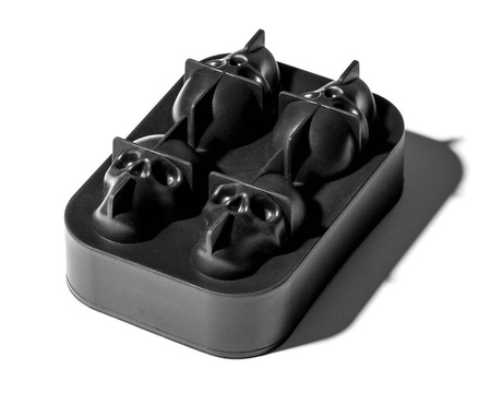 Ice / chocolate tray SKULLS 4 pcs 