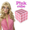 Pink cube for blondes only