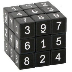 Sudoku cube - BLACK