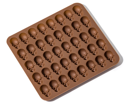 Gummy SKULLS jelly, chocolate, ice mould