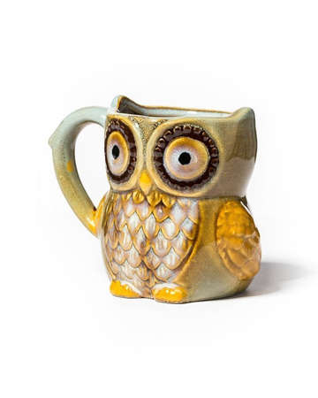 Owl mug - BLUE