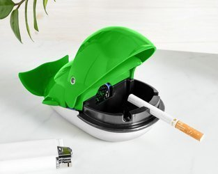 Ashtray smokeless WHALE - GREEN