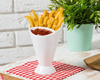 Dipping cone 2in1