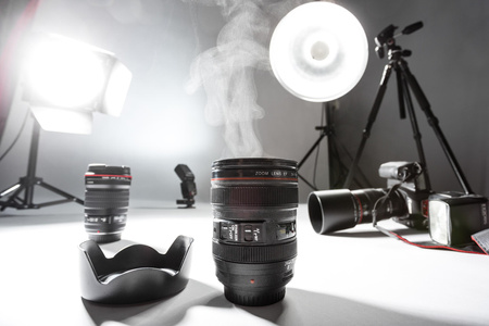 Camera Lens Mug