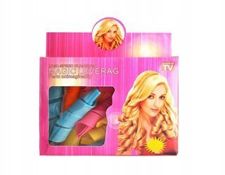 Magic hair curler / leverag