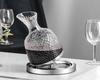 Spinning wine decanter 360°