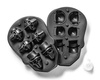 Ice / chocolate tray SKULLS - 6 pcs with funnel