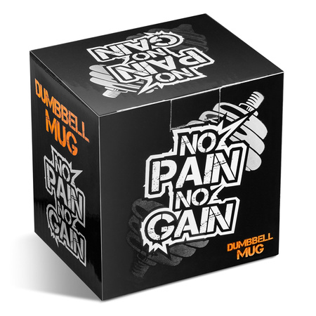 Kubek dla AKTYWNYCH - No pain no gain