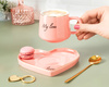 Women gift set - cup, saucer & spoon