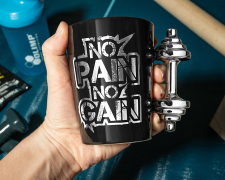 Kubek dla AKTYWNYCH - No pain no gain