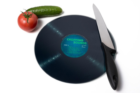 Chopping board Retro vinyl