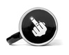 Have a Nice Day Middle Finger Mug - BLACK