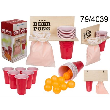 Gra alkoholowa - Zestaw Beer Pong