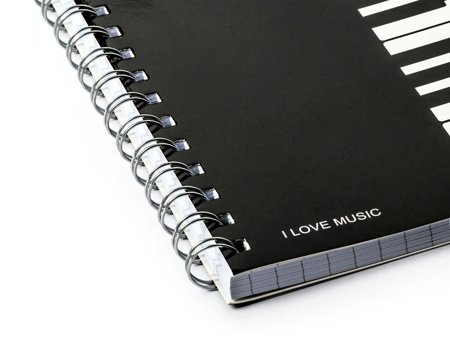 Notes muzyka - I LOVE MUSIC 