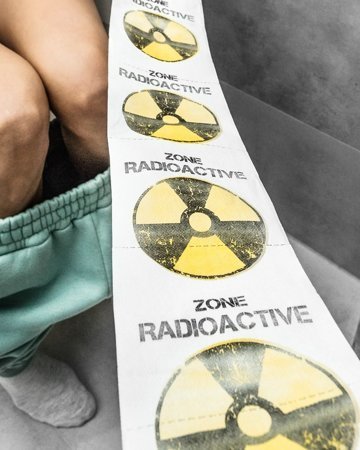 Papier toaletowy RADIOACTIVE ZONE XL